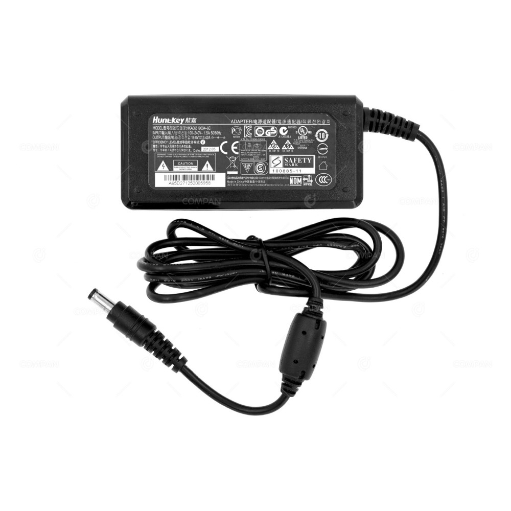 HKA06519034-6C HUNTKEY 19V 3.42A 65W AC ADAPTER HKA06519034-6C